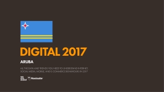 Digital 2017 Aruba (January 2017)