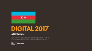 Digital 2017 Azerbaijan (January 2017)