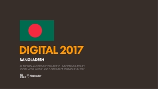 Digital 2017 Bangladesh (January 2017)