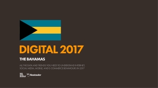 Digital 2017 Bahamas (January 2017)