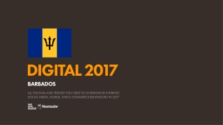 Digital 2017 Barbados (January 2017)