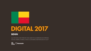 Digital 2017 Benin (January 2017)