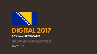 Digital 2017 Bosnia & Herzegovina (January 2017)