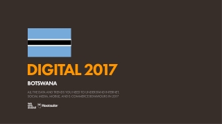 Digital 2017 Botswana (January 2017)