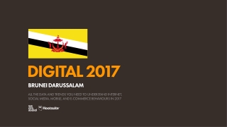 Digital 2017 Brunei Darussalam (January 2017)