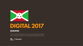 Digital 2017 Burundi (January 2017)