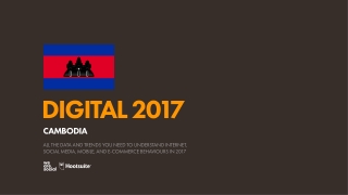 Digital 2017 Cambodia (January 2017)