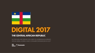 Digital 2017 Central African Republic (January 2017)