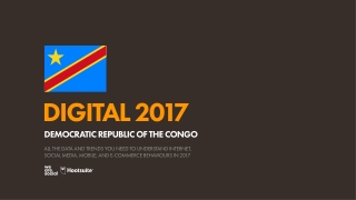 Digital 2017 Democratic Republic Of The Congo (January 2017)