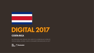 Digital 2017 Costa Rica (January 2017)