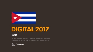 Digital 2017 Cuba (January 2017)