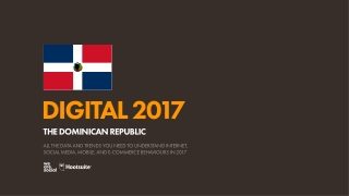 Digital 2017 Dominican Republic (January 2017)