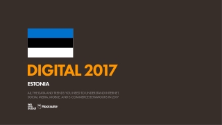 Digital 2017 Estonia (January 2017)