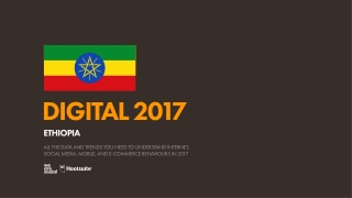 Digital 2017 Ethiopia (January 2017)