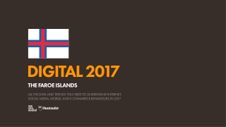 Digital 2017 Faroe Islands (January 2017)