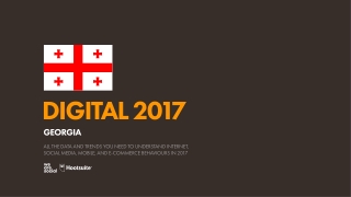 Digital 2017 Georgia (January 2017)