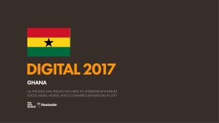 Digital 2017 Ghana (January 2017)