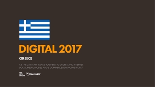 Digital 2017 Greece (January 2017)