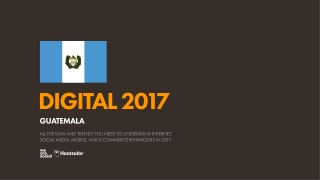 Digital 2017 Guatemala (January 2017)