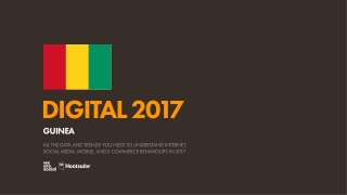 Digital 2017 Guinea (January 2017)