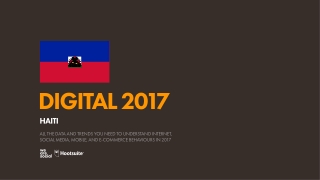 Digital 2017 Haiti (January 2017)