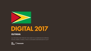 Digital 2017 Guyana (January 2017)