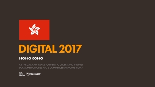 Digital 2017 Hong Kong (January 2017)