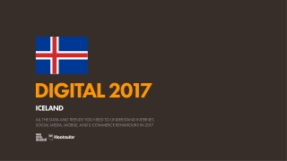 Digital 2017 Iceland (January 2017)