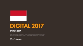 Digital 2017 Indonesia (January 2017)