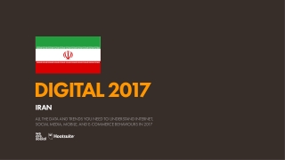 Digital 2017 Iran (January 2017)