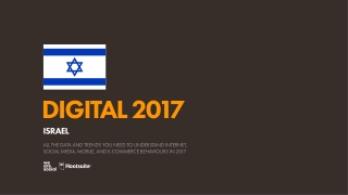 Digital 2017 Israel (January 2017)