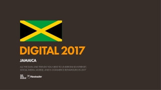 Digital 2017 Jamaica (January 2017)