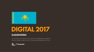 Digital 2017 Kazakhstan (January 2017)