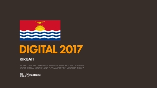 Digital 2017 Kiribati (January 2017)