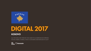 Digital 2017 Kosovo (January 2017)