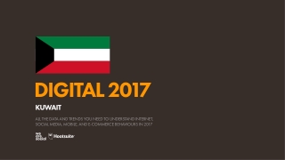 Digital 2017 Kuwait (January 2017)