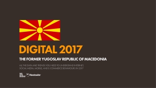 Digital 2017 TFYR Macedonia (January 2017)