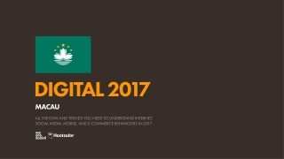 Digital 2017 Macau (January 2017)