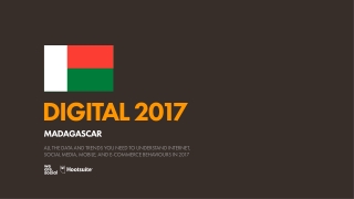 Digital 2017 Madagascar (January 2017)