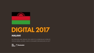 Digital 2017 Malawi (January 2017)