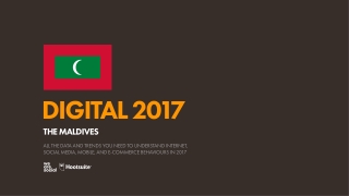 Digital 2017 Maldives (January 2017)