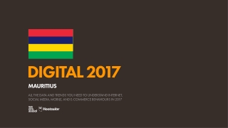 Digital 2017 Mauritius (January 2017)