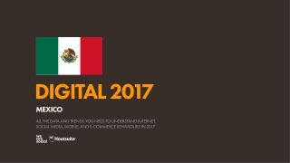 Digital 2017 Mexico (January 2017)