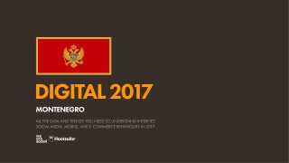 Digital 2017 Montenegro (January 2017)