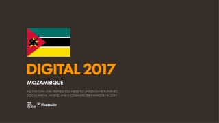 Digital 2017 Mozambique (January 2017)