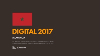 Digital 2017 Morocco (January 2017)