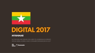 Digital 2017 Myanmar (January 2017)