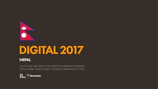 Digital 2017 Nepal (January 2017)