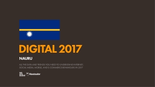 Digital 2017 Nauru (January 2017)