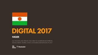 Digital 2017 Niger (January 2017)